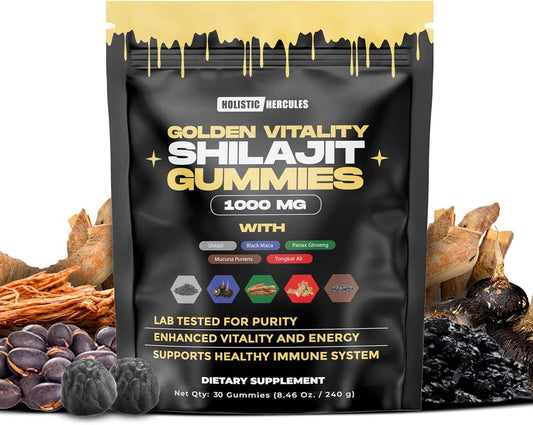 HOLISTIC HERCULES SHILAJIT 60ᵍᵘᵐᵐⁱᵉˢ