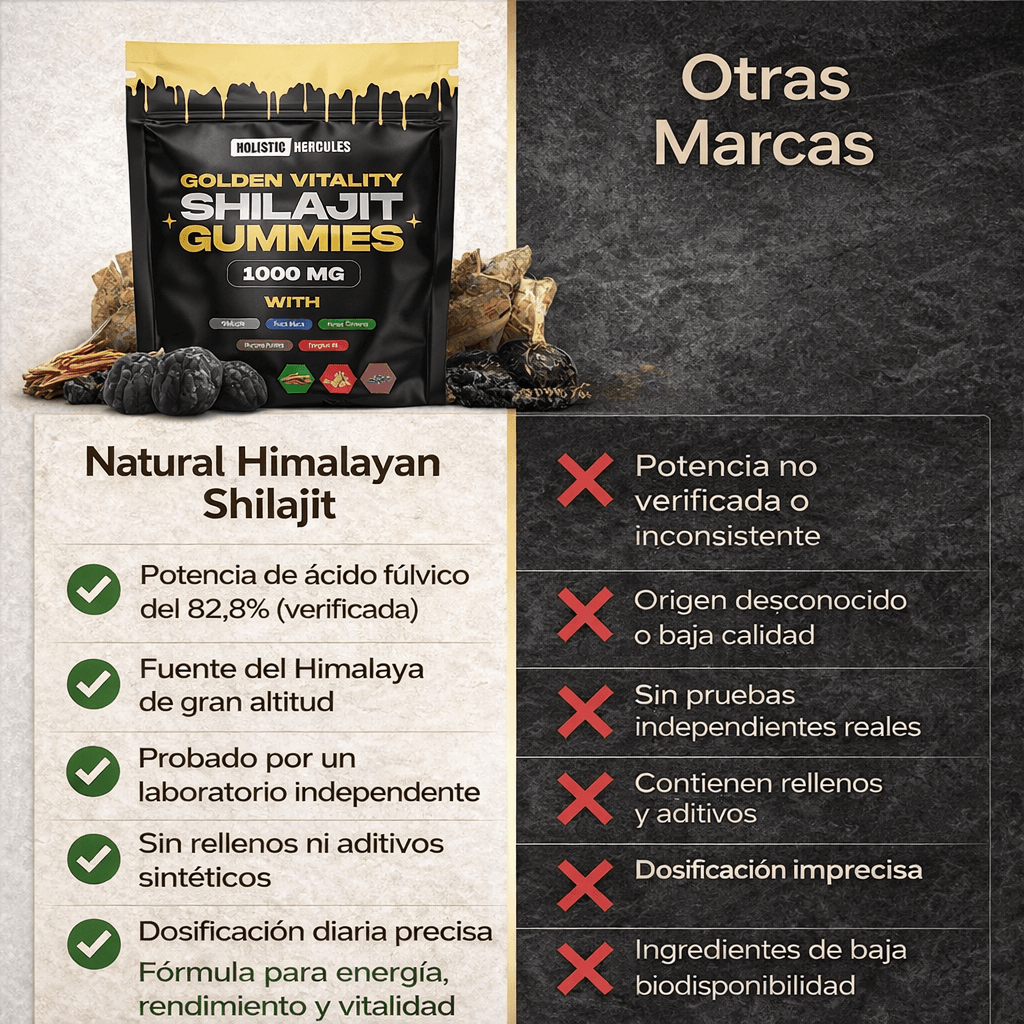 HOLISTIC HERCULES SHILAJIT 60ᵍᵘᵐᵐⁱᵉˢ